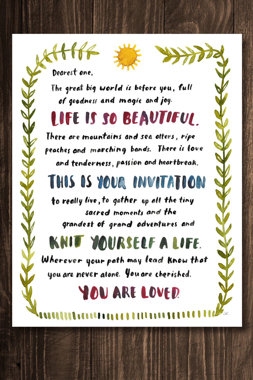 Love Letter Art Prints