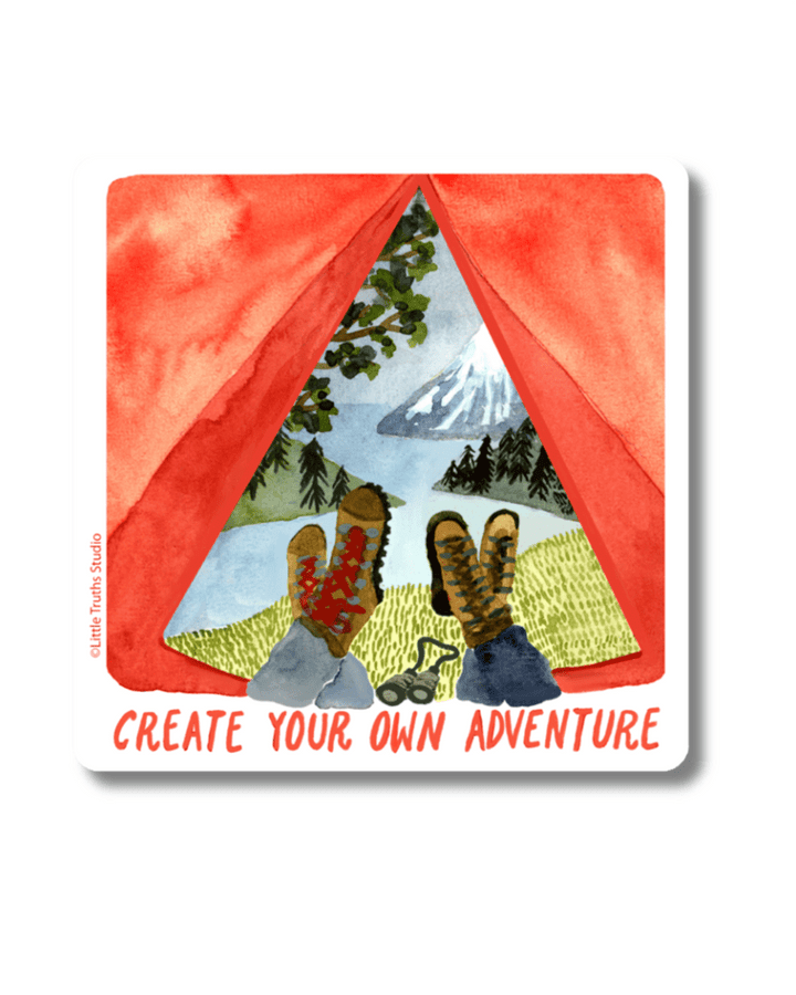 Create Your Own Adventure Sticker sticker Little Truths Studio