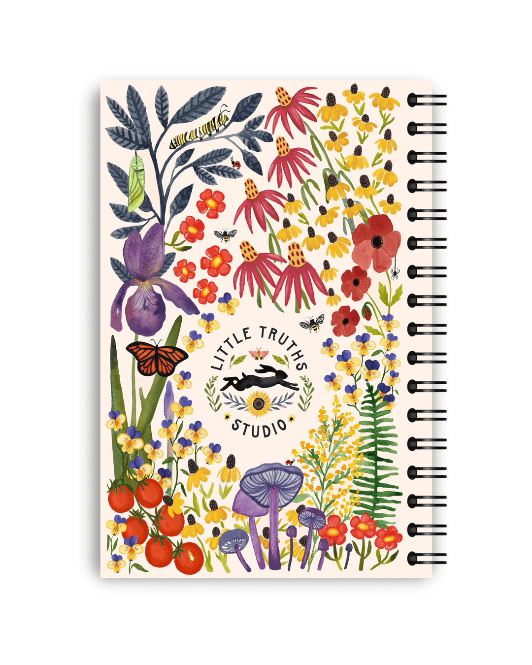 Do Not Be Daunted Spiral Notebook PRE-ORDER Notebook Little Truths Studio