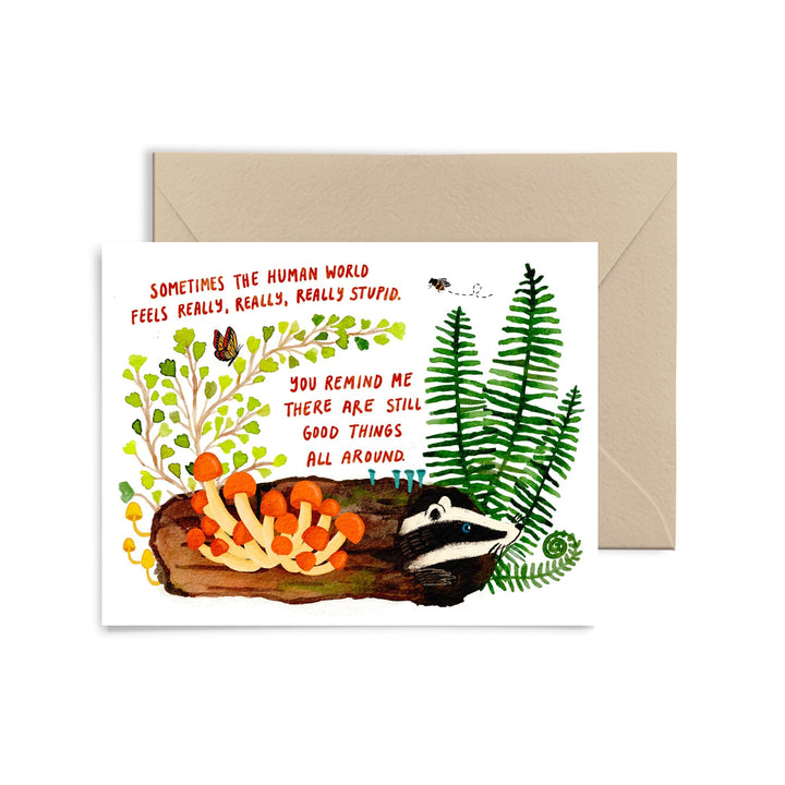 Good Things All Around Greeting Card Little Truths Studio