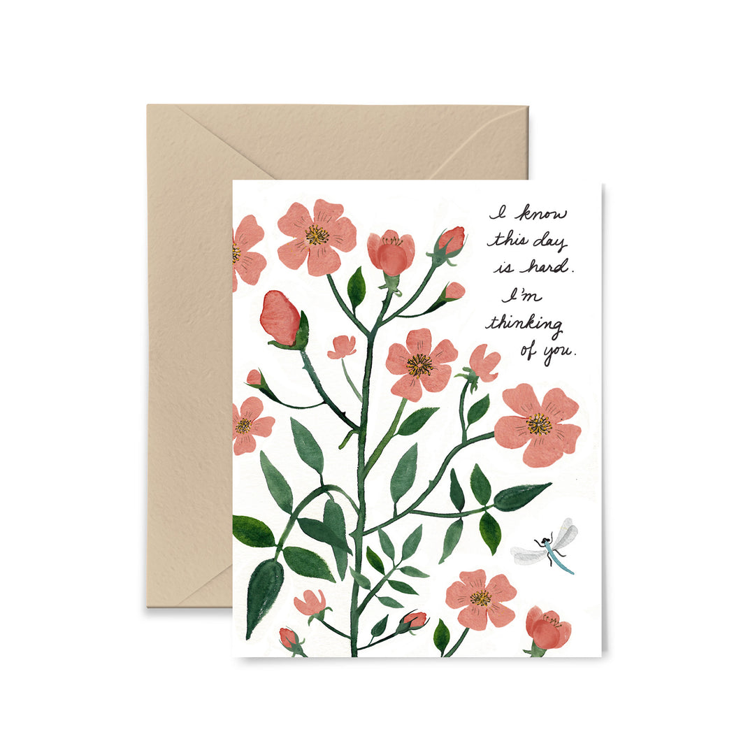 I Know This Day Is Hard Greeting Card