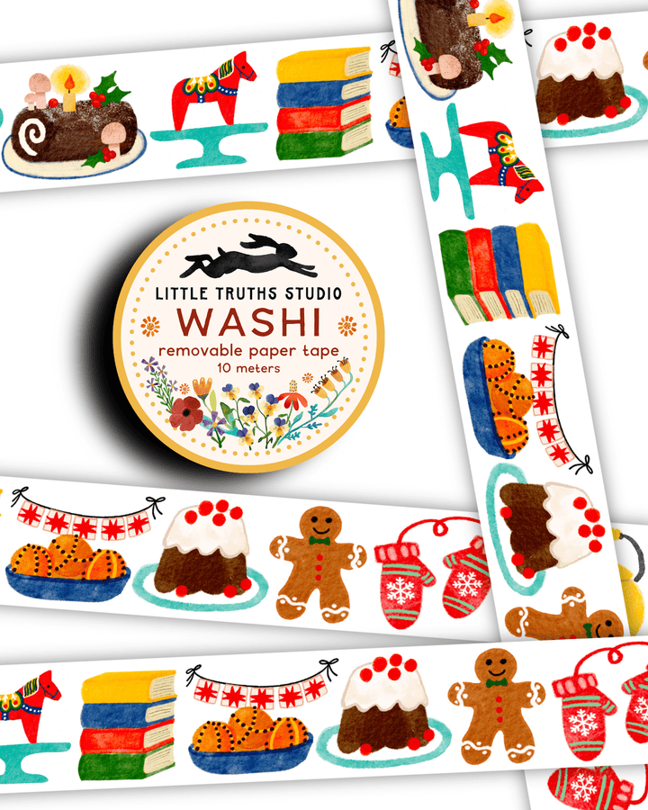 Merry & Bright Washi Tape PRE-ORDER Washi Tape Little Truths Studio