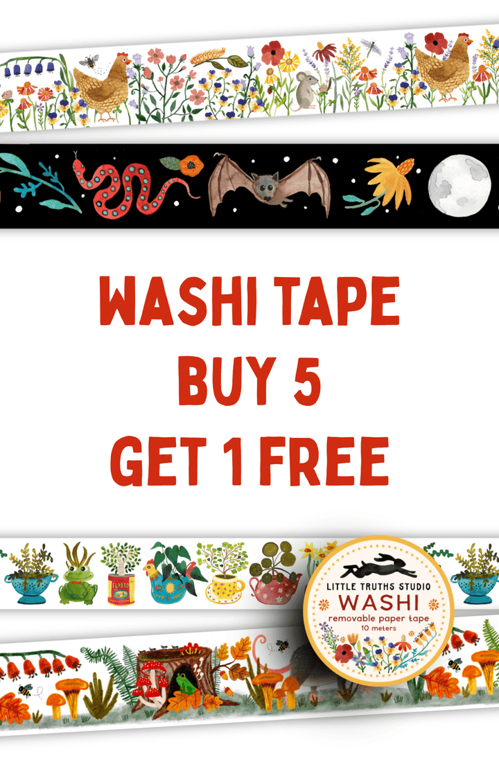 Pumpkin Spice Washi Tape Washi Tape Little Truths Studio