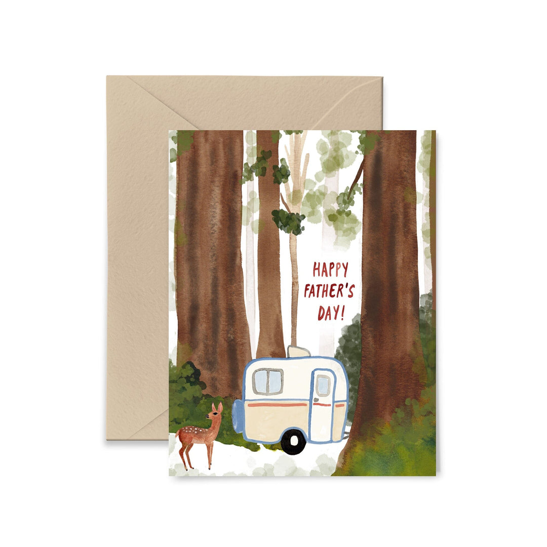 Redwoods Father's Day Card Greeting Card Little Truths Studio 