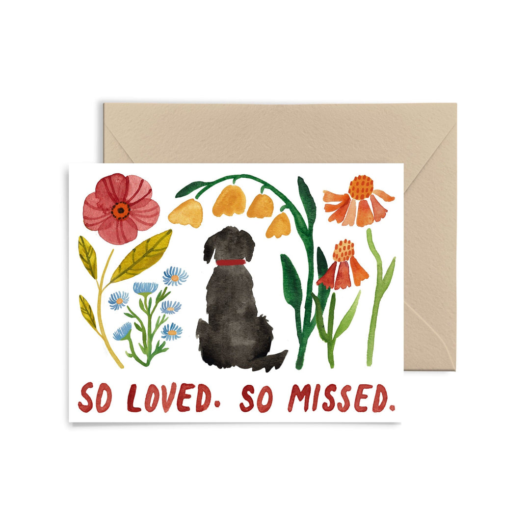 So Loved. So Missed. Greeting Card Greeting Card Little Truths Studio 