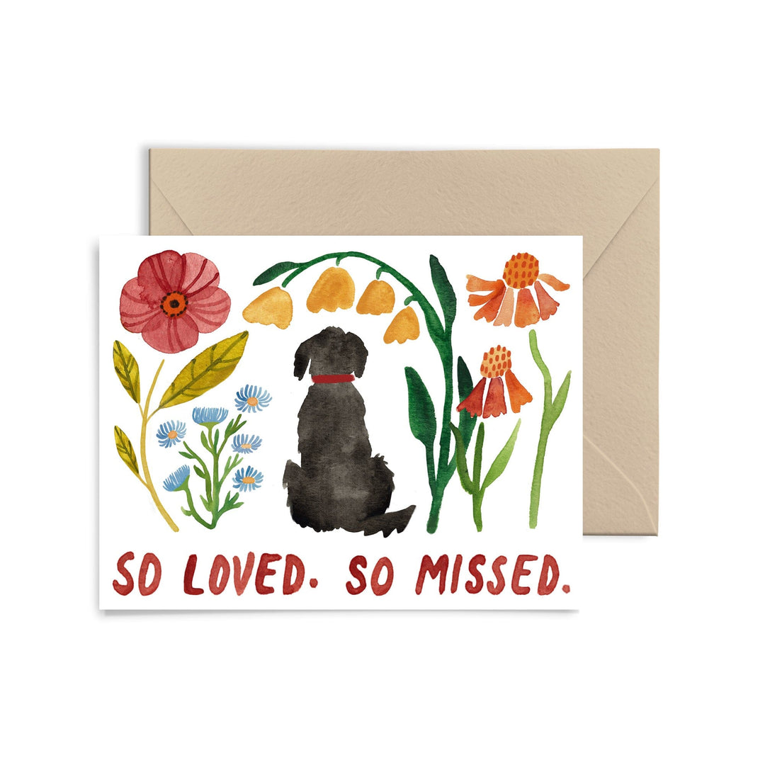 So Loved. So Missed. Greeting Card Greeting Card Little Truths Studio