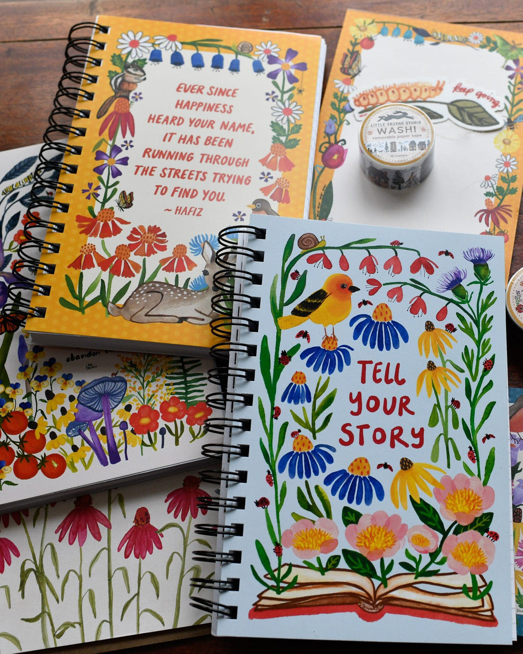 Tell Your Story Spiral Notebook PRE-ORDER Notebook Little Truths Studio