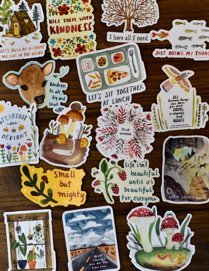 A-Frame Vinyl Sticker sticker Little Truths Studio
