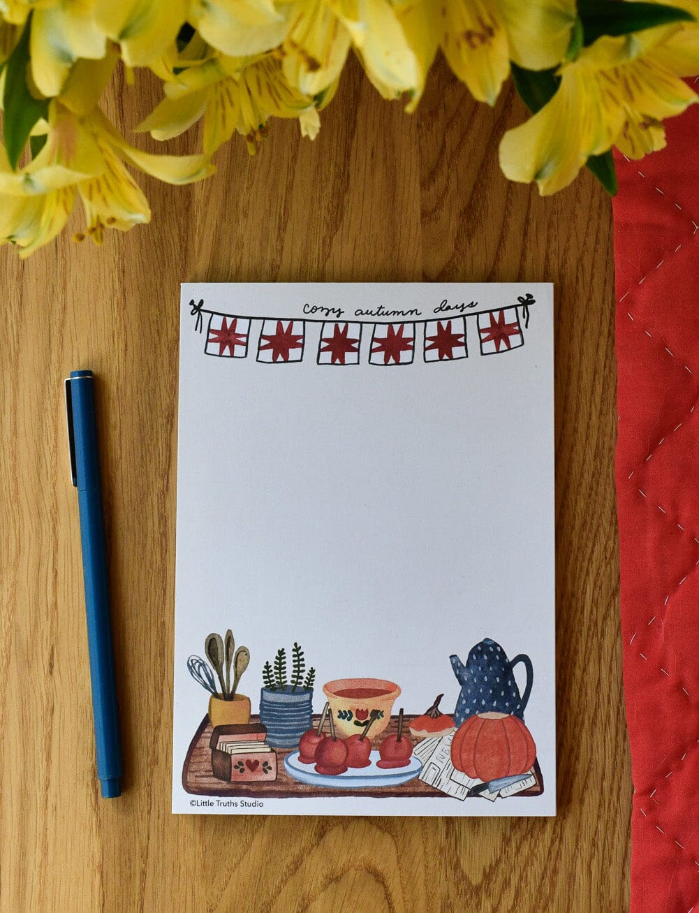 Autumn Notepad Notepad Little Truths Studio