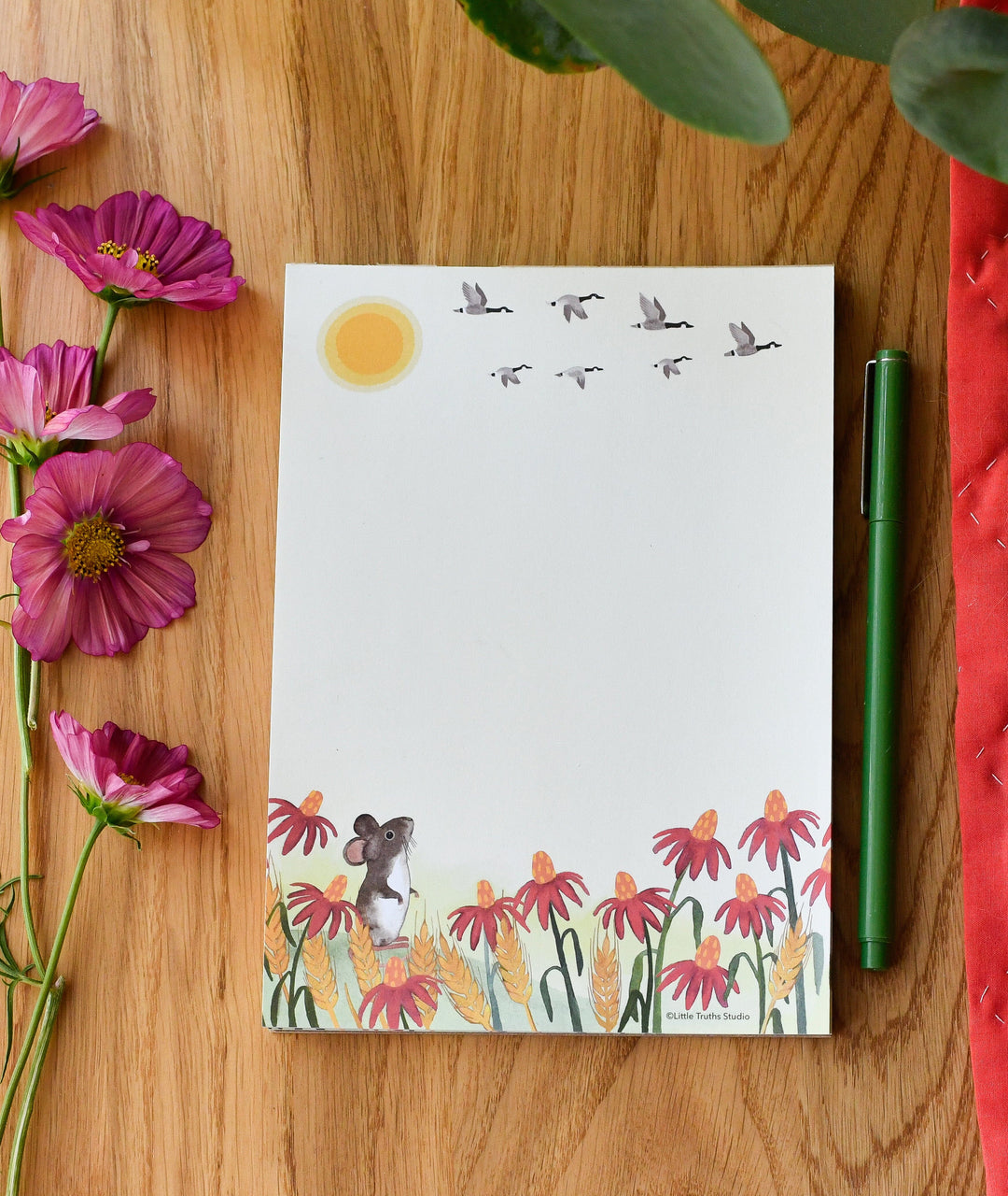 Field Mouse Notepad Notepad Little Truths Studio