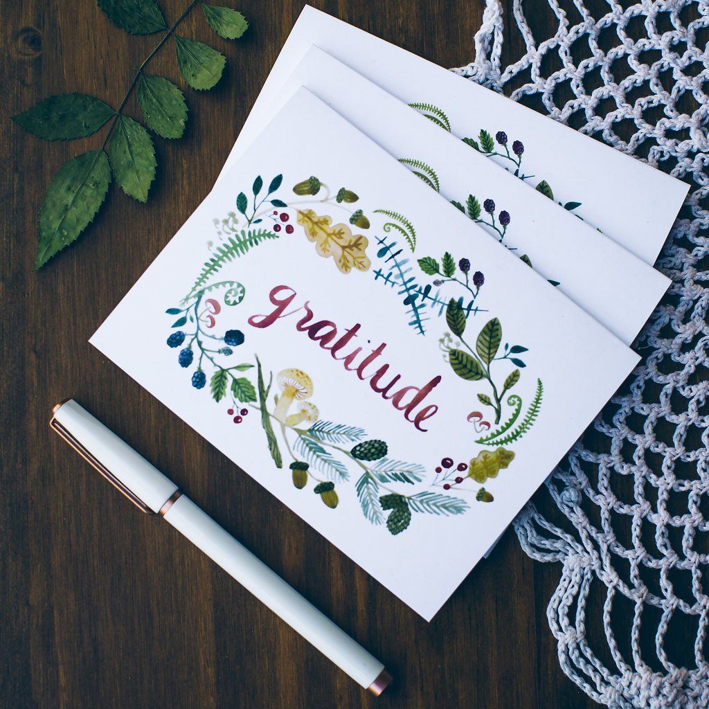 Gratitude Card Greeting Card Little Truths Studio 