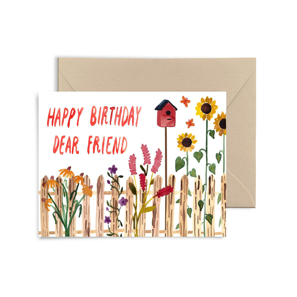 Happy Birthday Dear Friend Greeting Card – Little Truths Studio