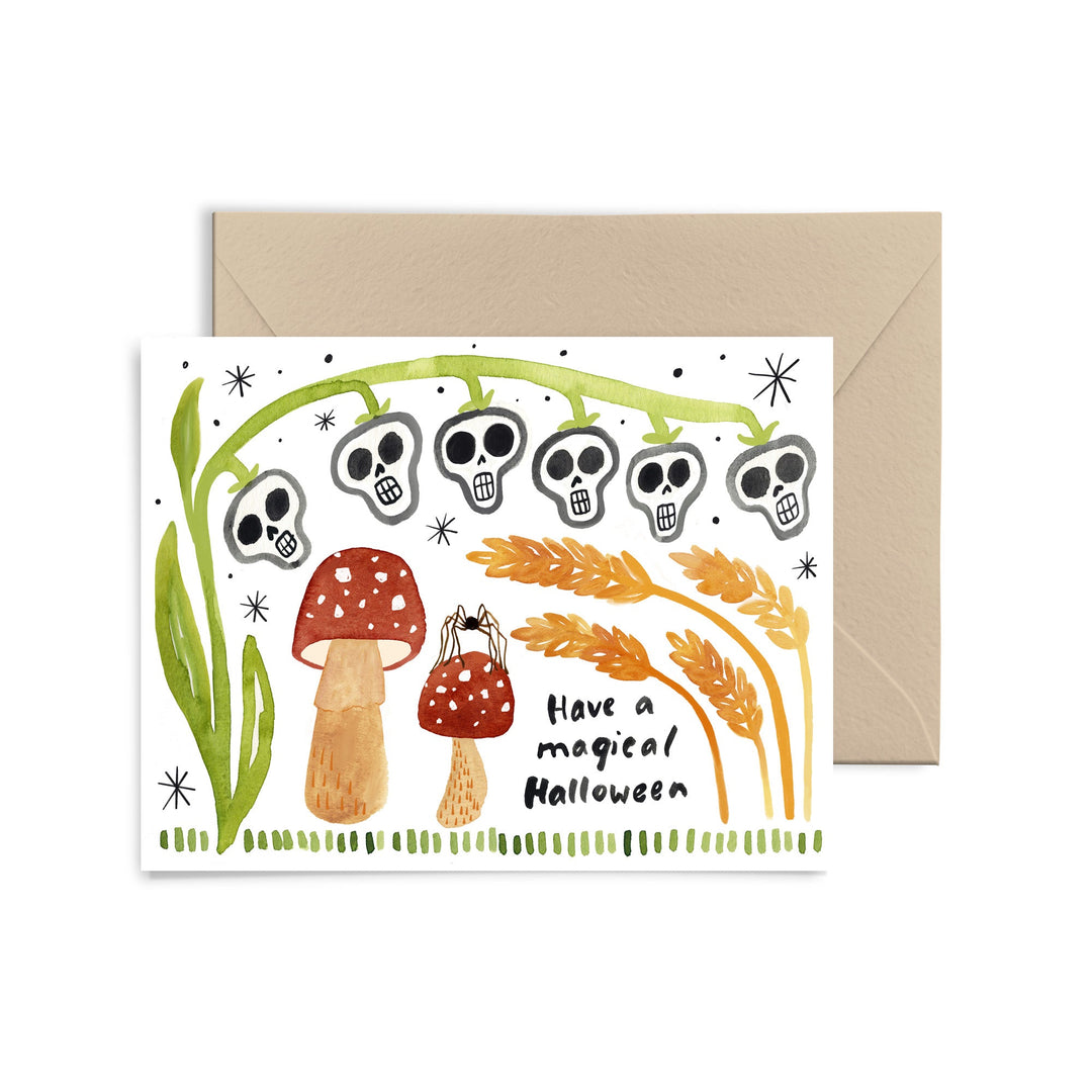 Have a Magical Halloween Greeting Card Greeting Card Little Truths Studio