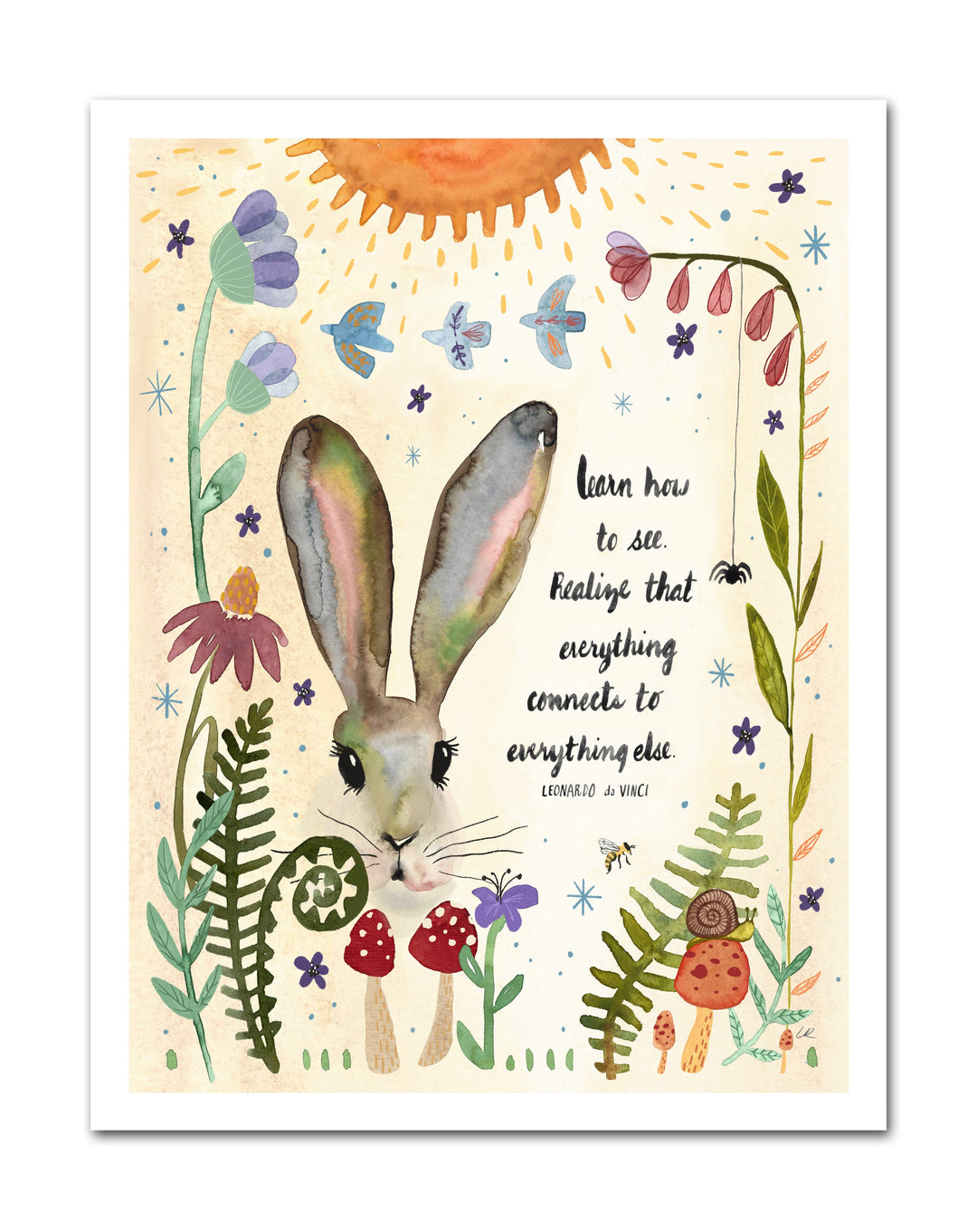 Learn How To See Art Print Art Prints Little Truths Studio