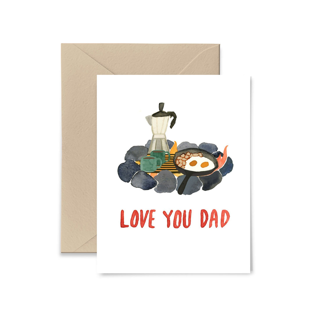 Love You Dad Greeting Card Greeting Card Little Truths Studio