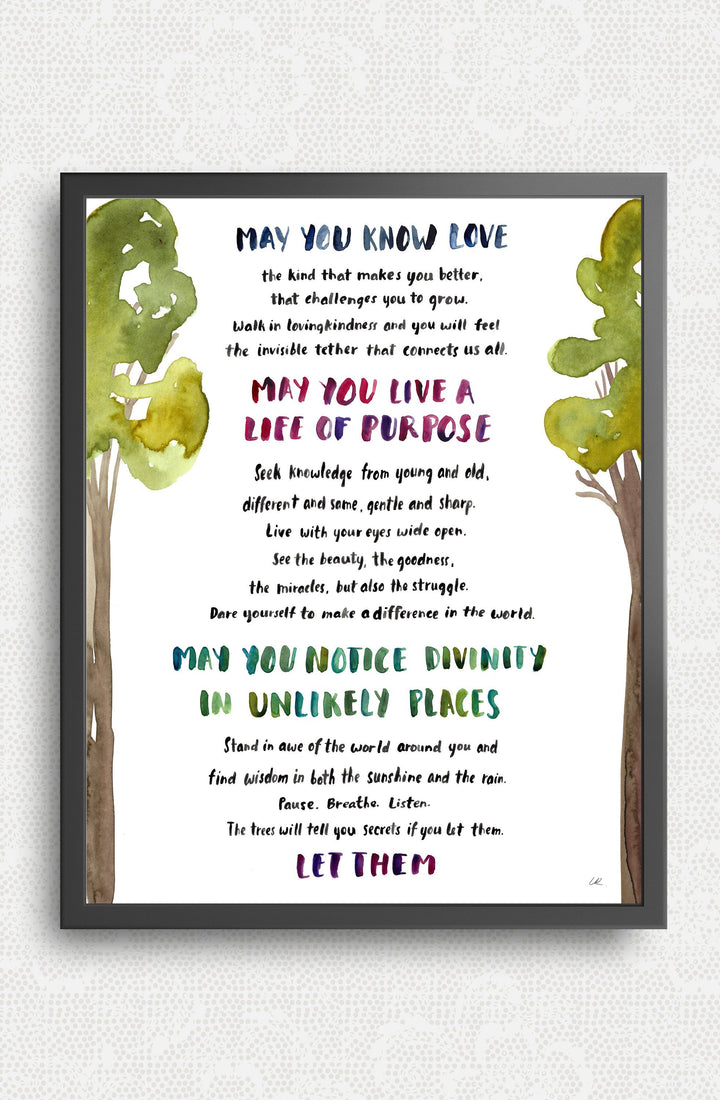 My Wish For You Art Print Art Prints Little Truths Studio
