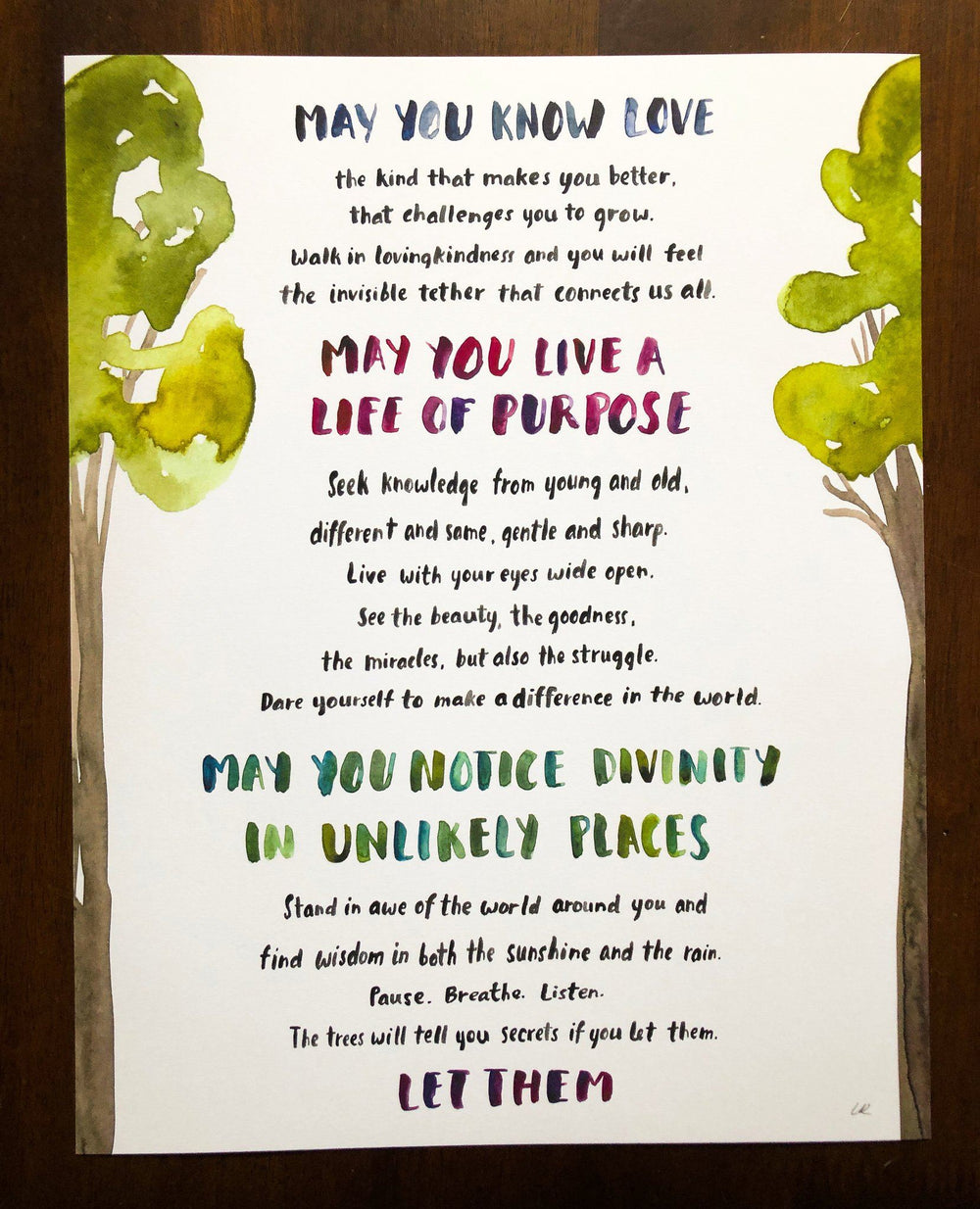 My Wish For You Art Print Art Prints Little Truths Studio