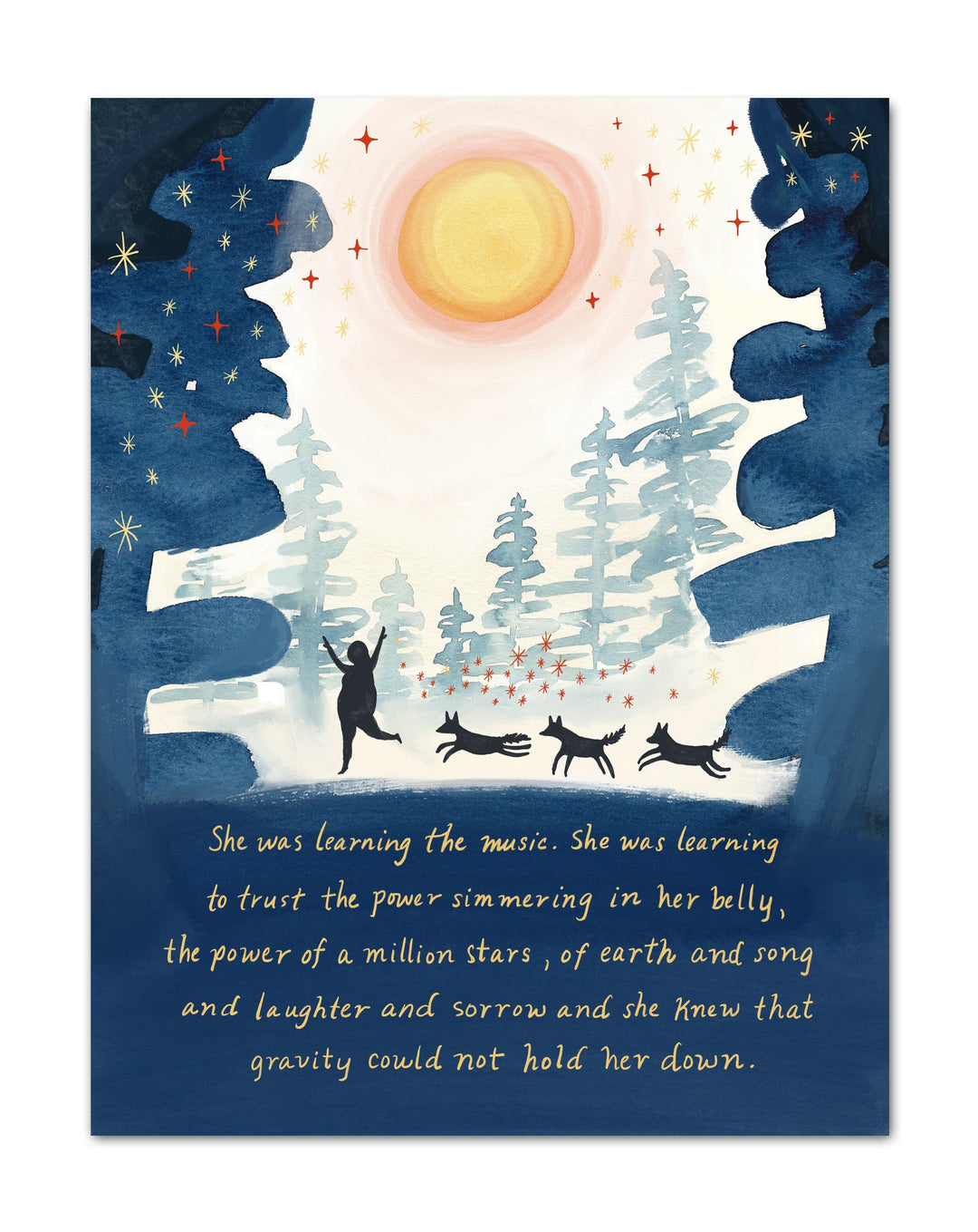 She Was Learning The Music Art Print Art Prints Little Truths Studio