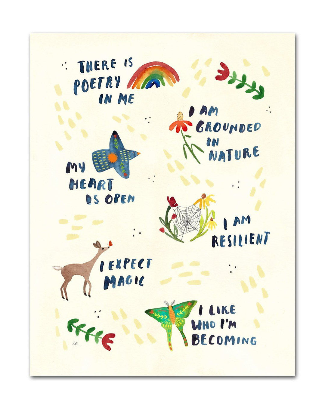 There is Poetry in Me Art Print Art Prints Little Truths Studio