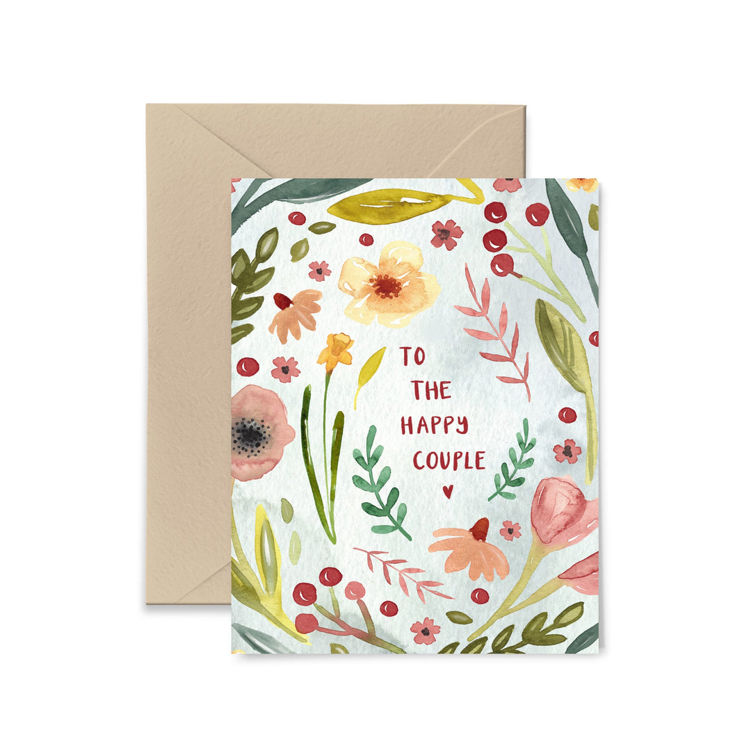 To The Happy Couple Card Greeting Card Little Truths Studio 