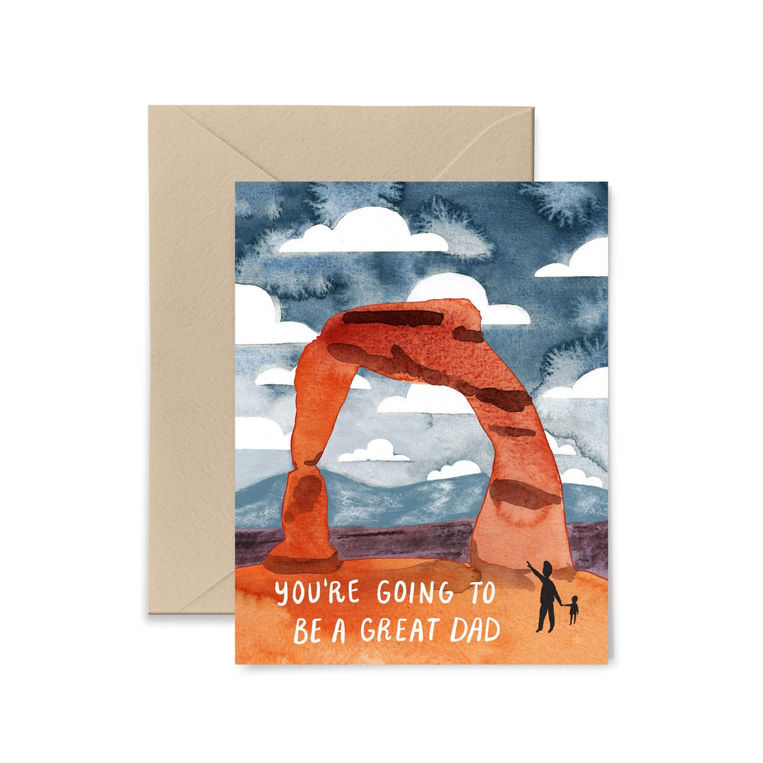 You're Going To Be A Great Dad Father's Day Card Greeting Card Little Truths Studio 