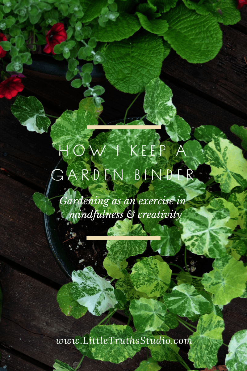 How I Keep a Garden Binder