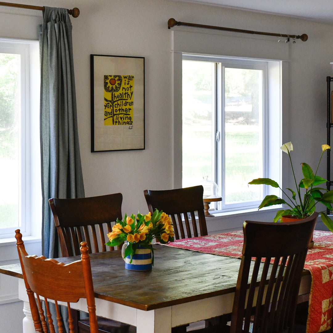 Studio Tour! How We Turned Our Daylight Basement Into An Art Studio