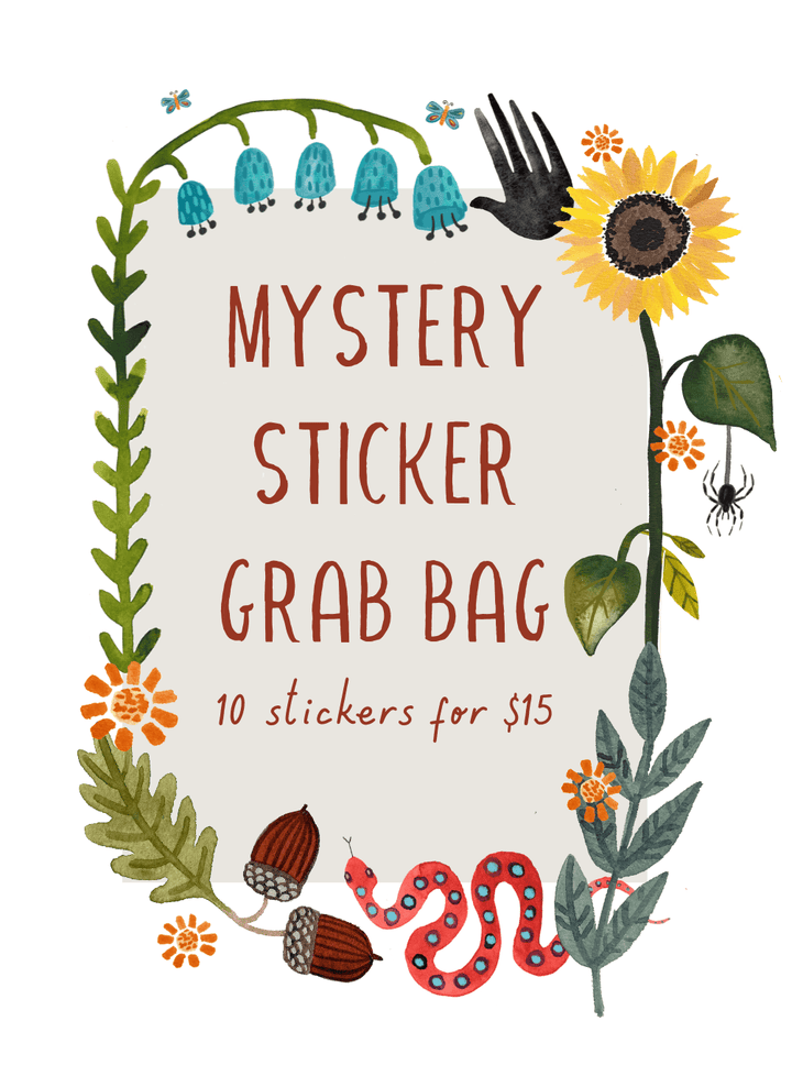 10 Sticker Grab Bag stickers Little Truths Studio 