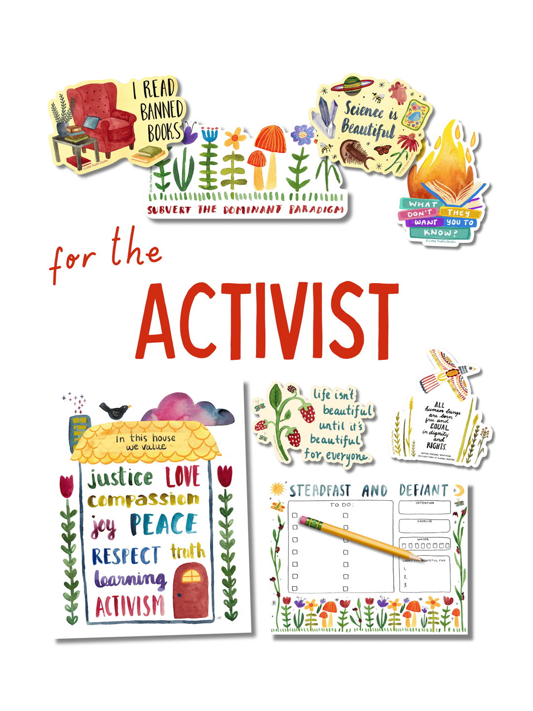 Activism Bundle gift bundle Little Truths Studio 