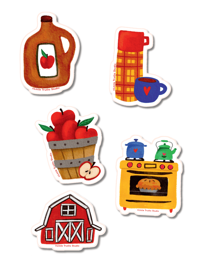 Apple Cider Sticker Pack stickers Little Truths Studio 