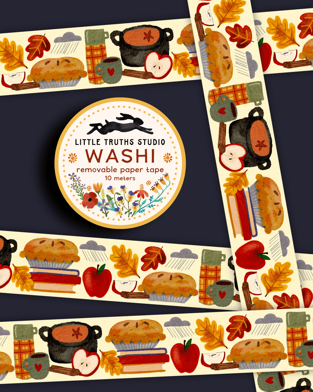 Apple Cider Washi Tape Washi Tape Little Truths Studio 
