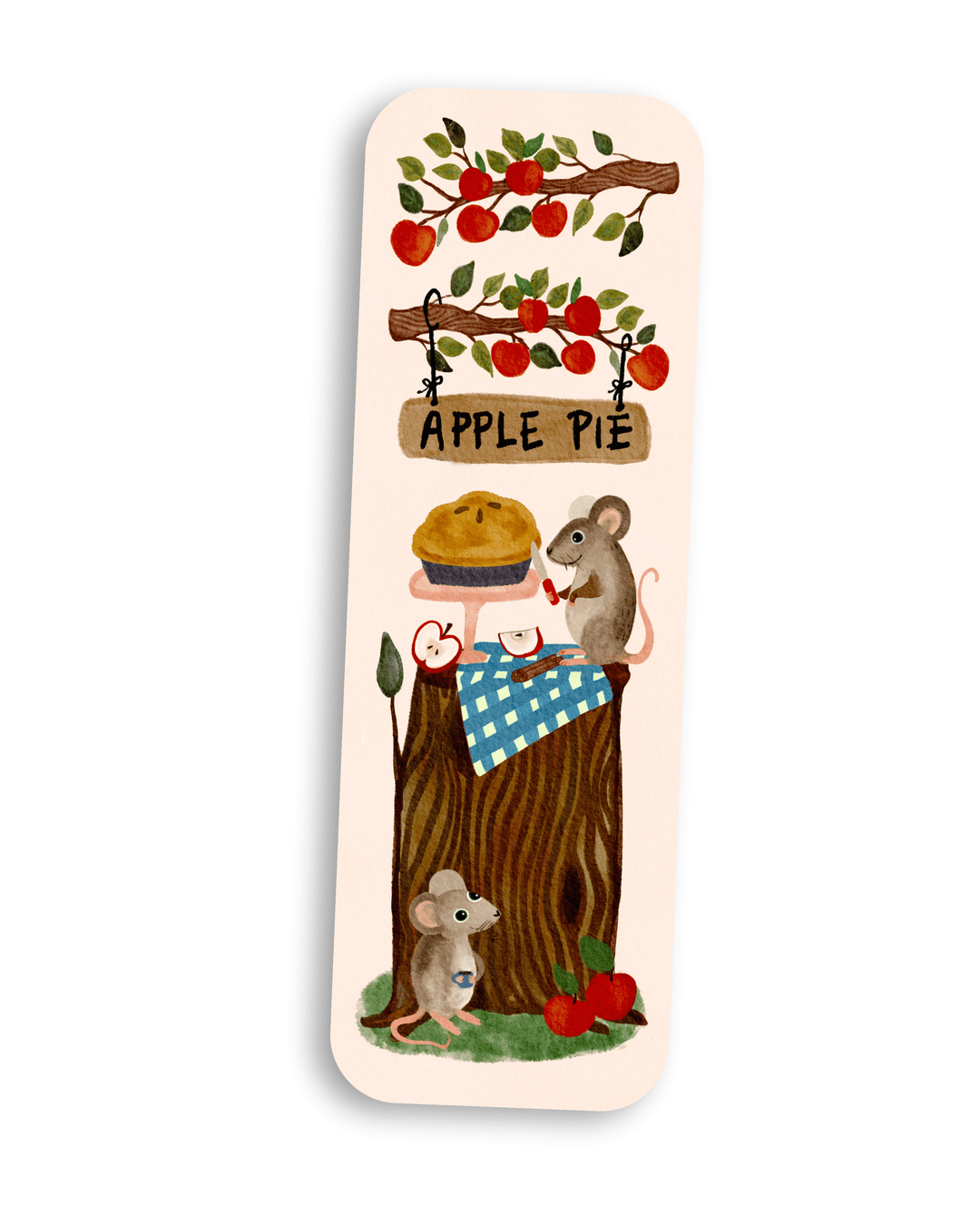 Apple Pie Bookmark Bookmark Little Truths Studio 