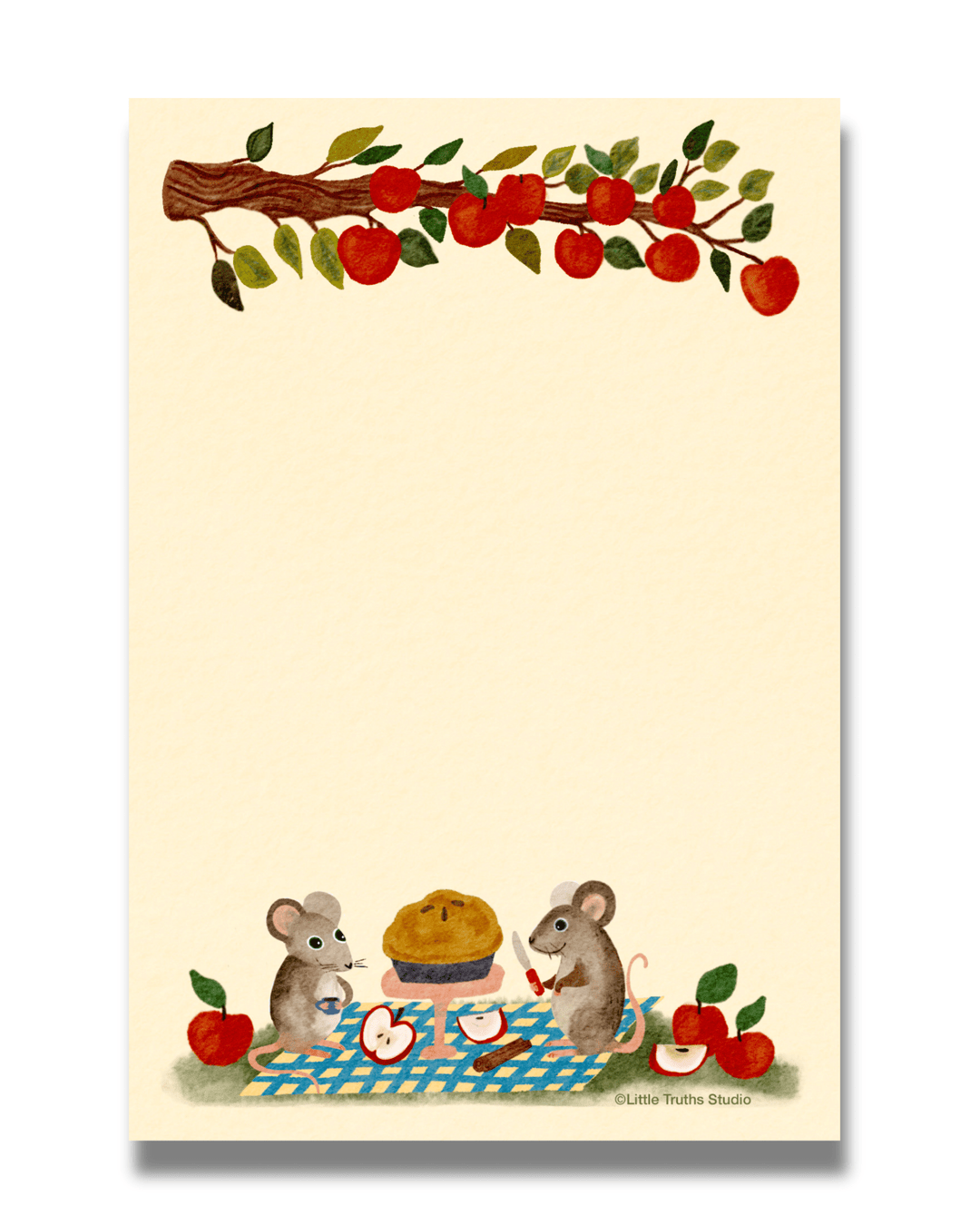 Apples & Mice Notepad Notepad Little Truths Studio 
