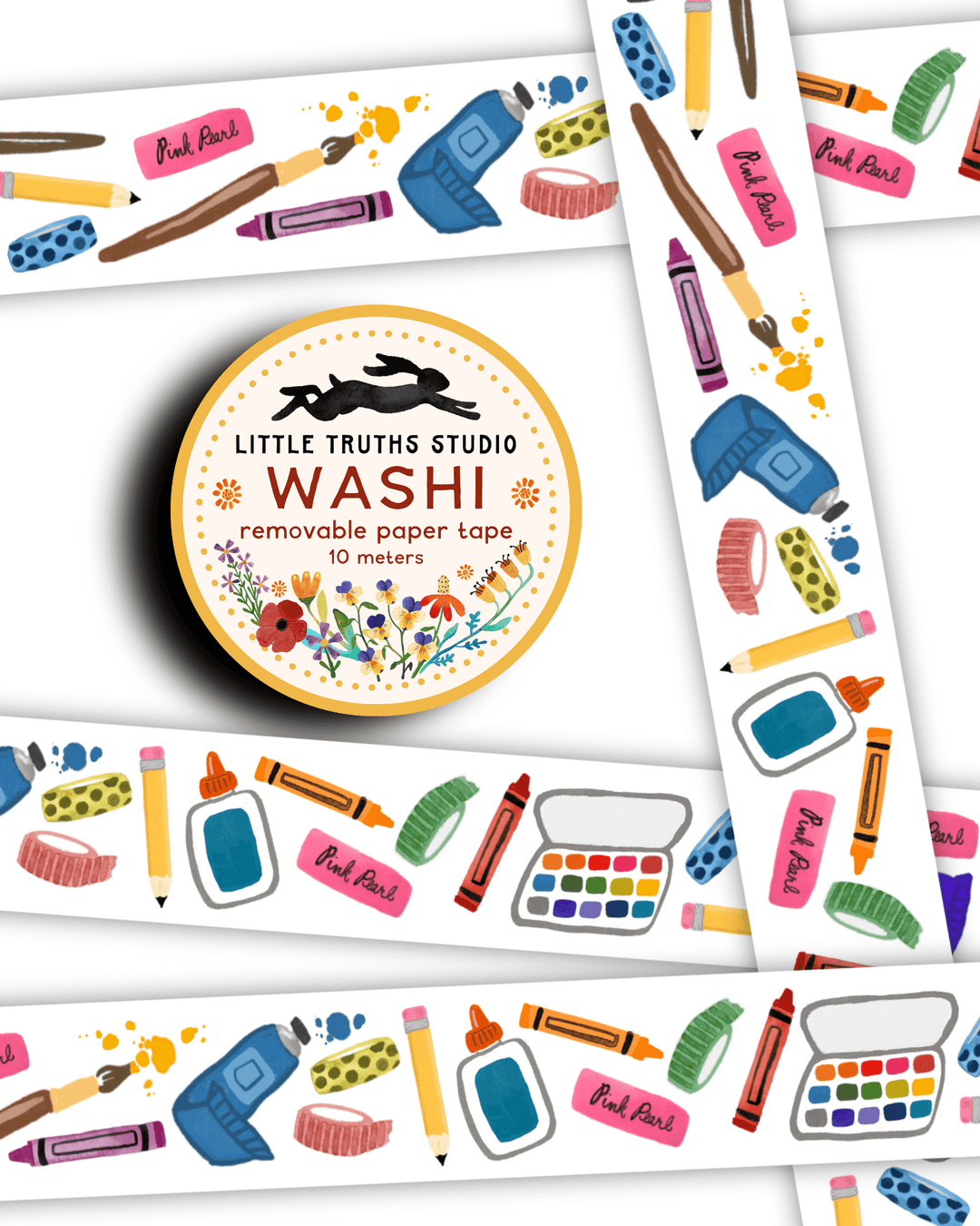 Art Supplies Washi Tape sticker Little Truths Studio 