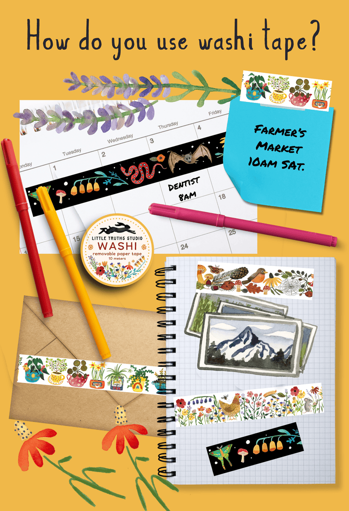 Autumn Washi Tape Washi Tape Little Truths Studio 