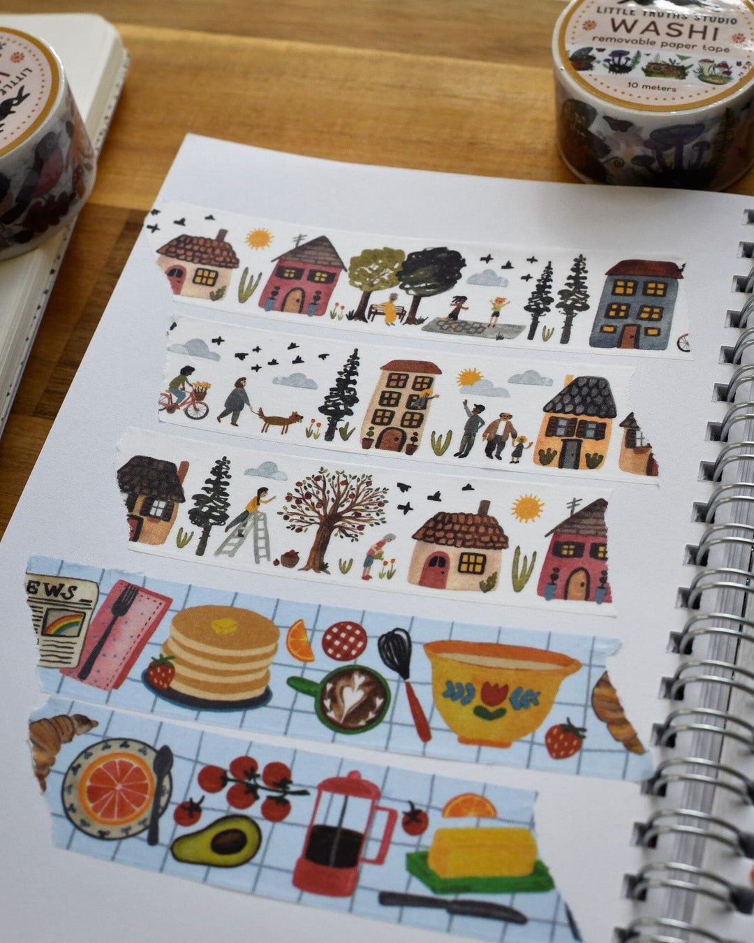 Brunch Washi Tape Washi Tape Little Truths Studio 