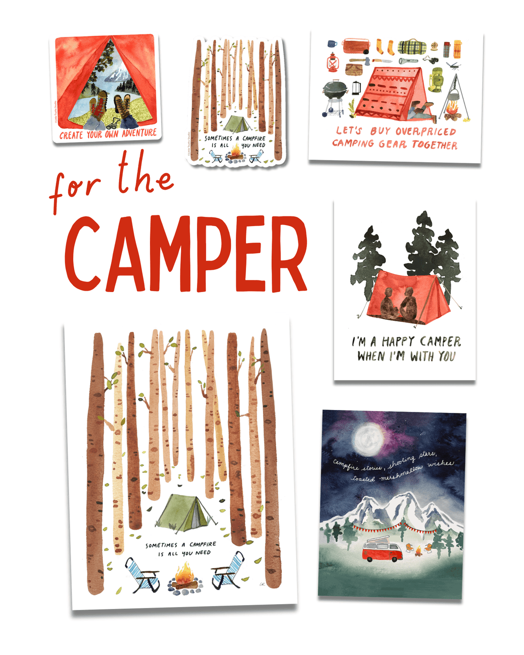Camping Gift Bundle gift bundle Little Truths Studio 