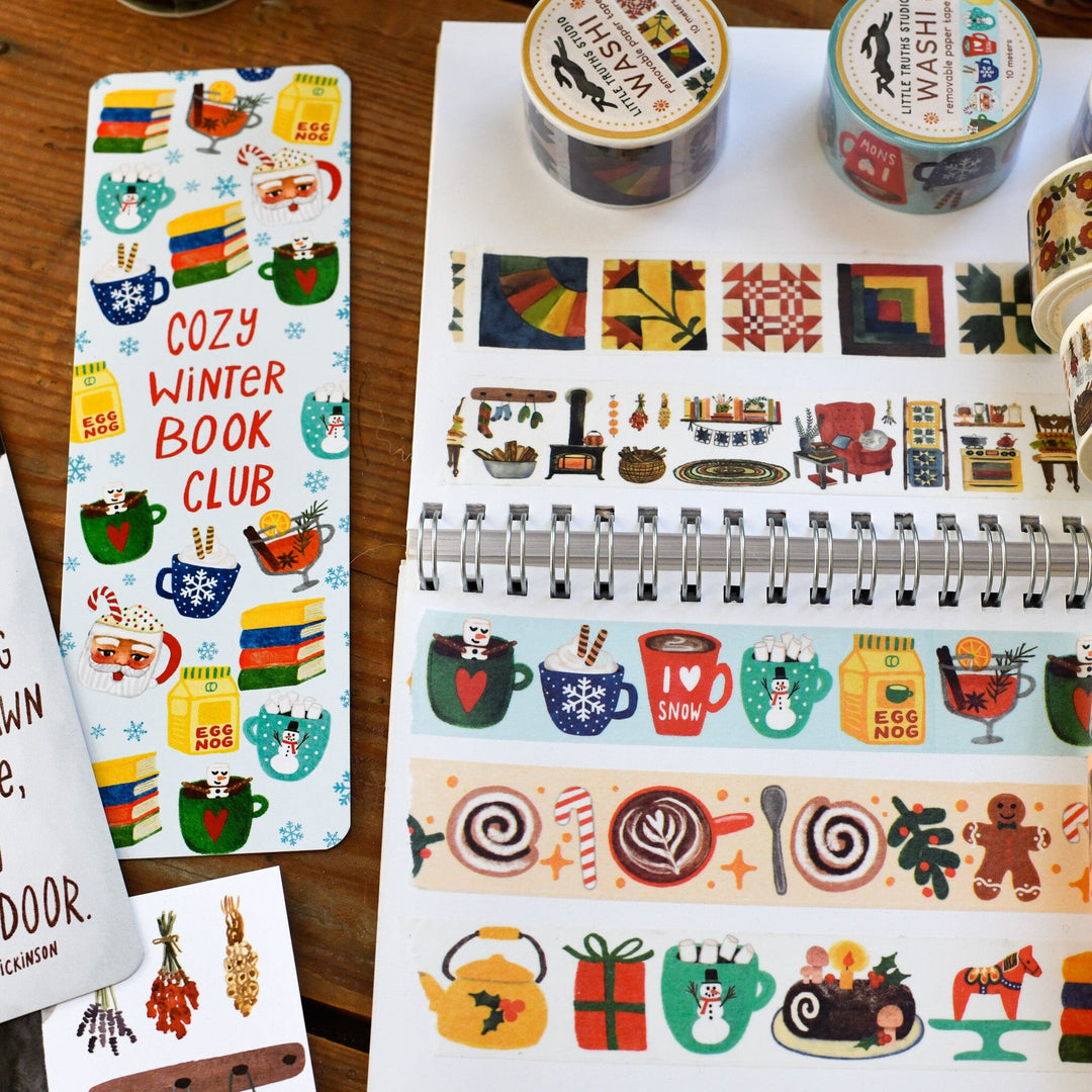 Christmas At The Coffee Shop Washi Tape Washi Tape Little Truths Studio 