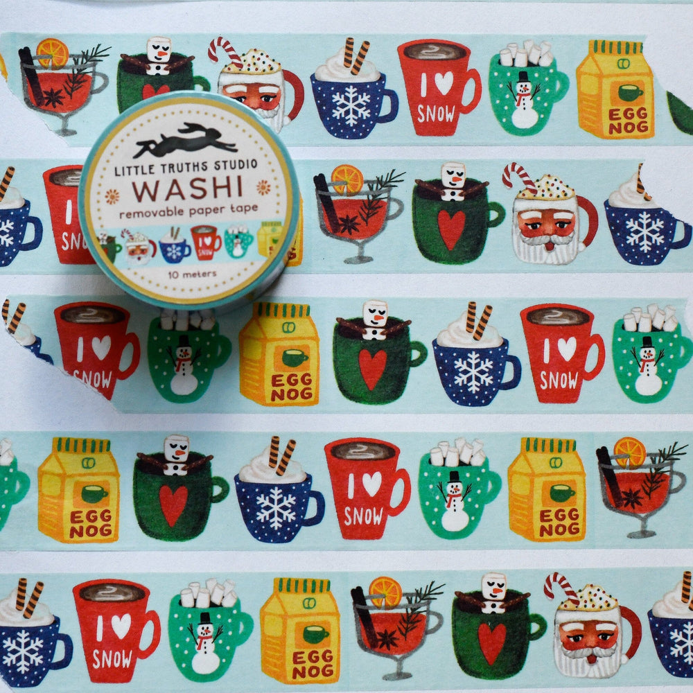 Christmas Hot Cocoa Washi Tape Washi Tape Little Truths Studio 