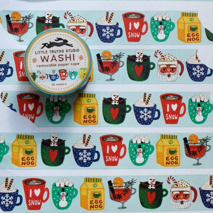 Christmas Hot Cocoa Washi Tape Washi Tape Little Truths Studio 