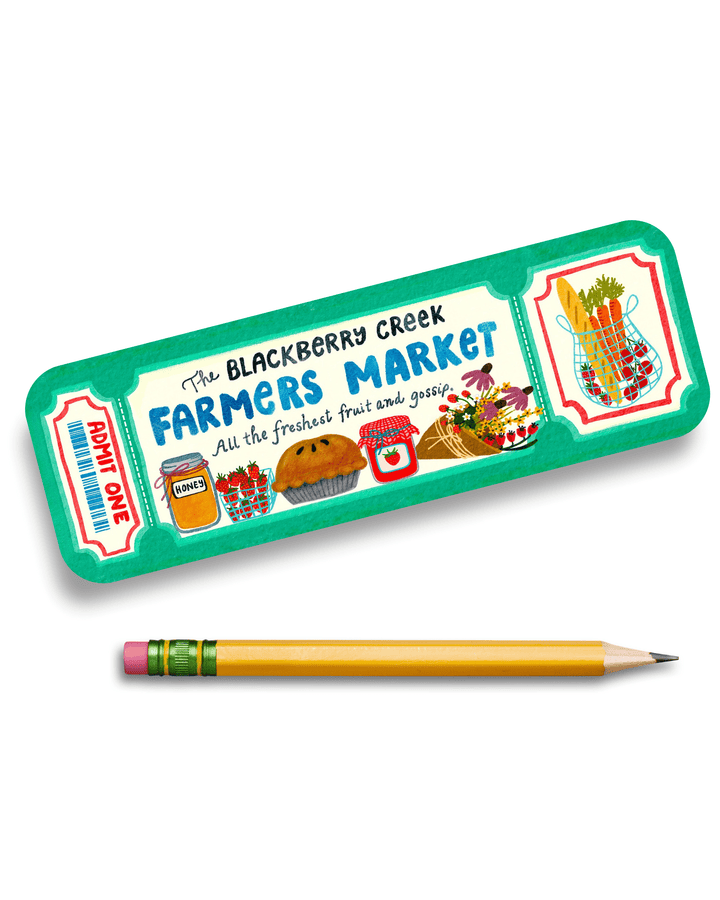 Farmers Market Bookmark Set Bookmark Little Truths Studio 