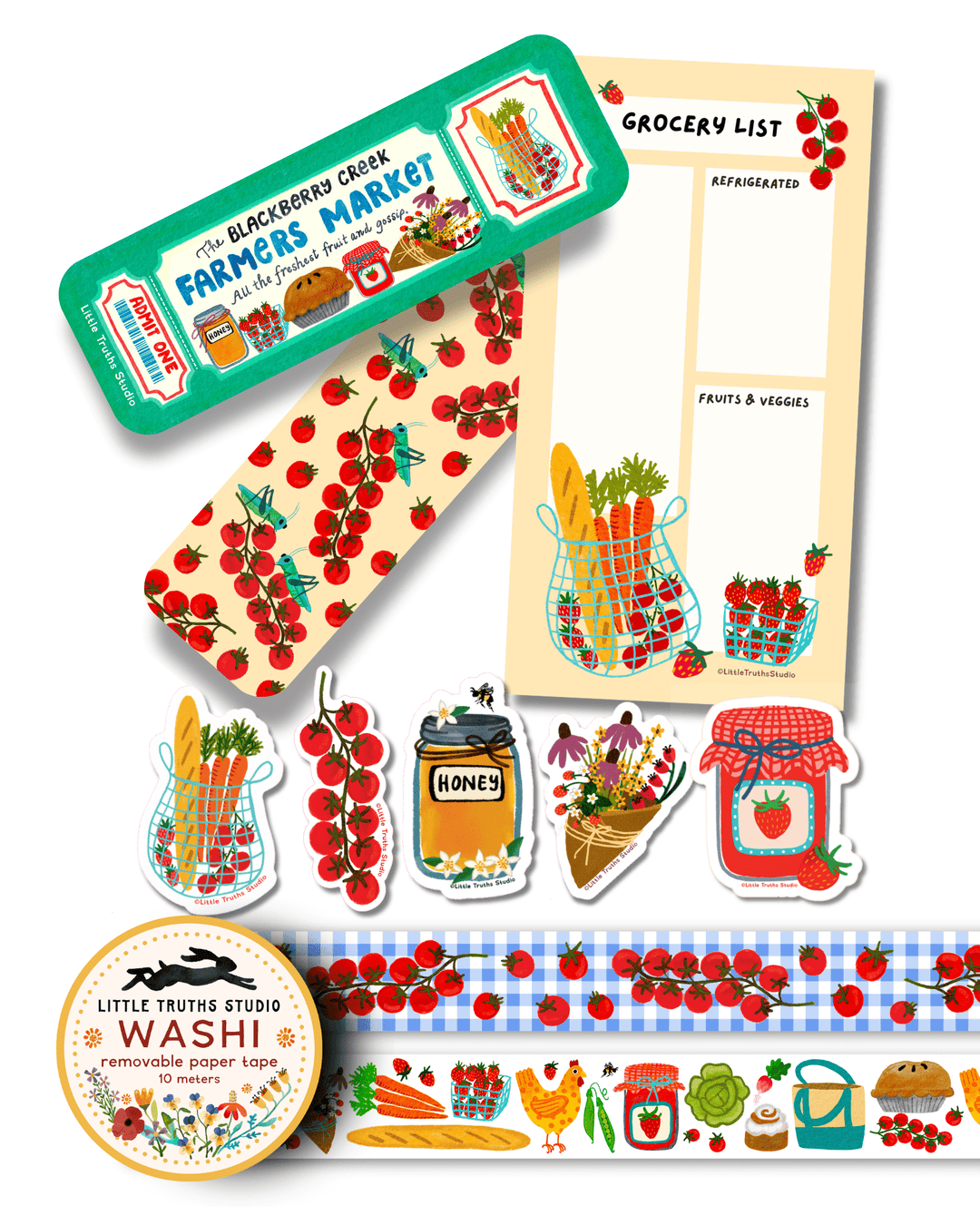Farmer's Market Bundle gift bundle Little Truths Studio 