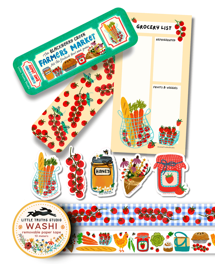 Farmer's Market Bundle gift bundle Little Truths Studio 