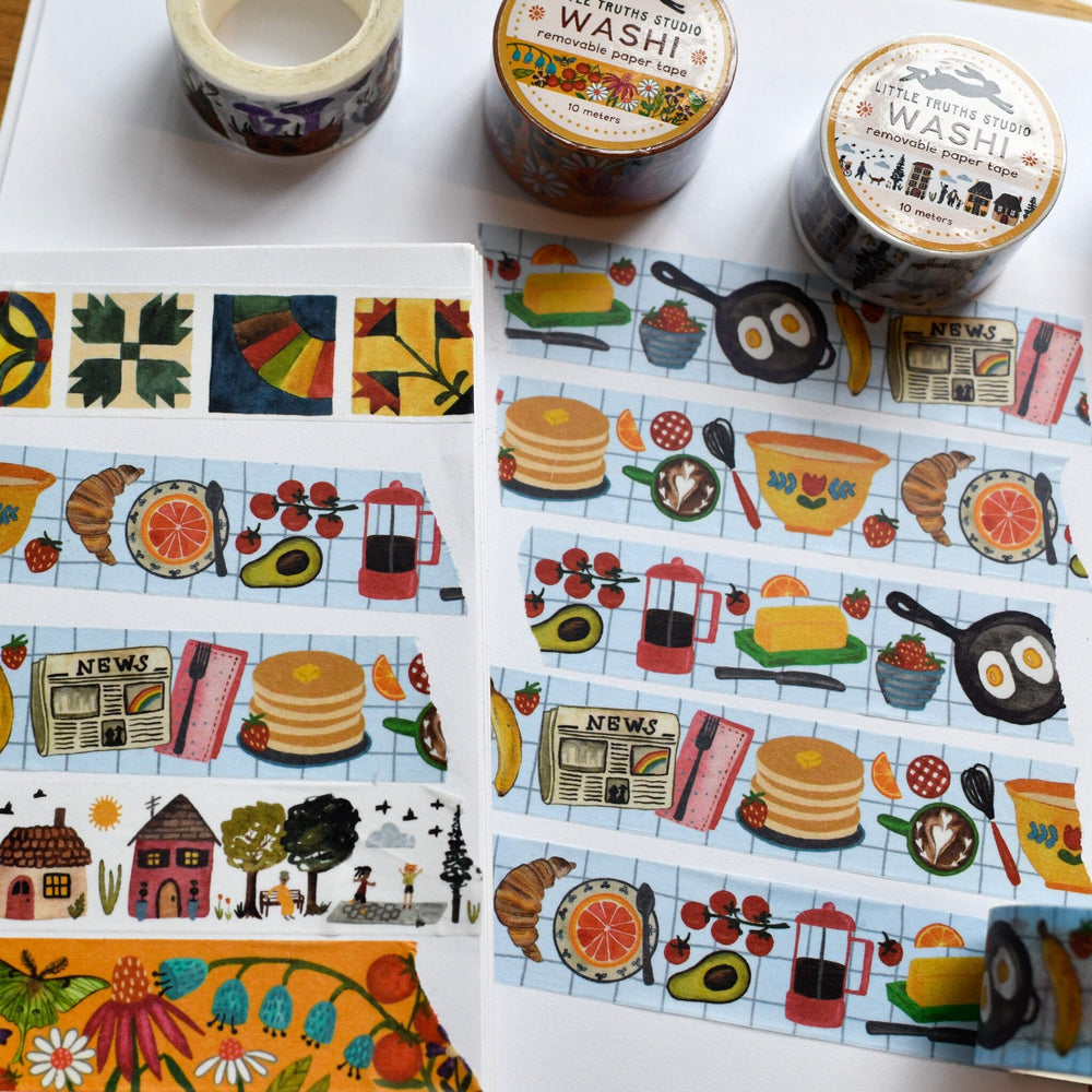 Farmers Market Washi Tape Washi Tape Little Truths Studio 