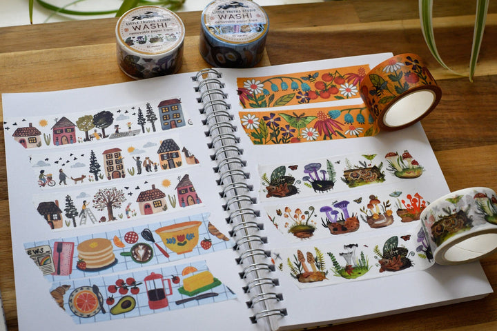 Farmers Market Washi Tape Washi Tape Little Truths Studio 