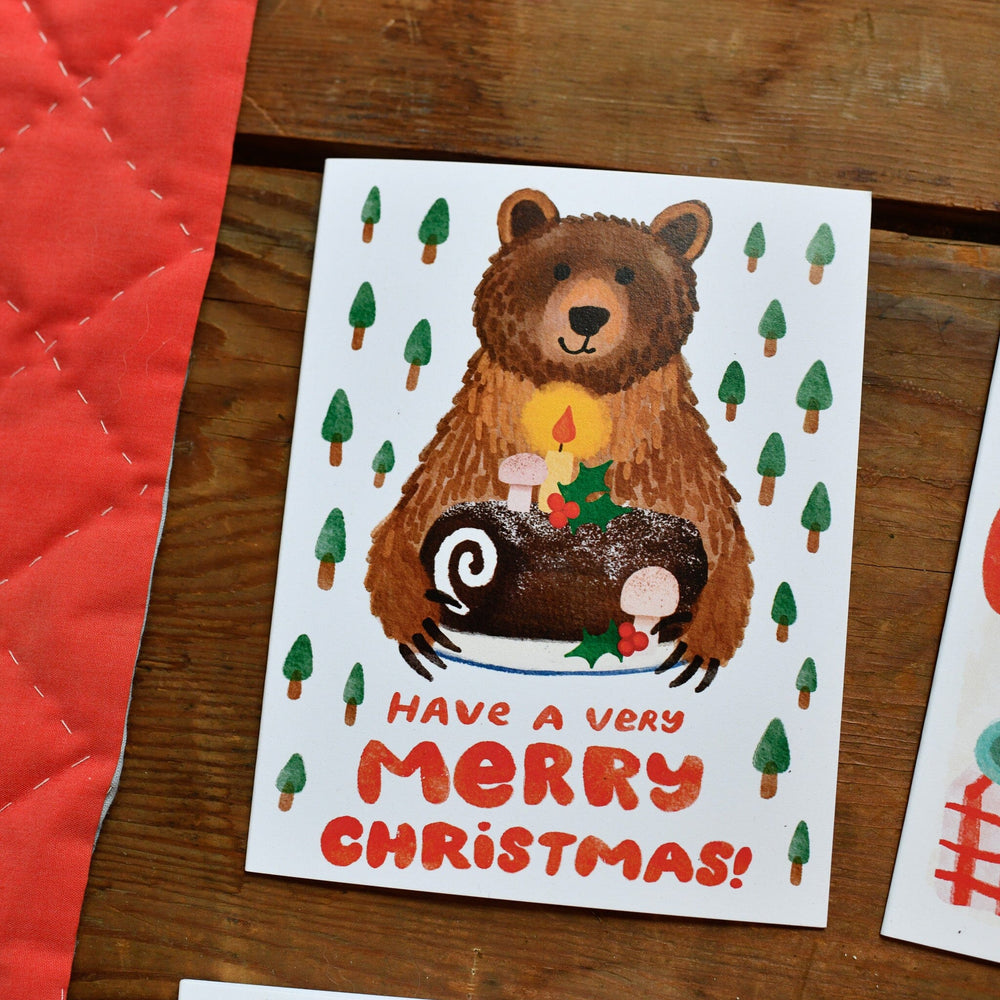 Have a Very Merry Christmas Card Set Greeting Card Set Little Truths Studio 
