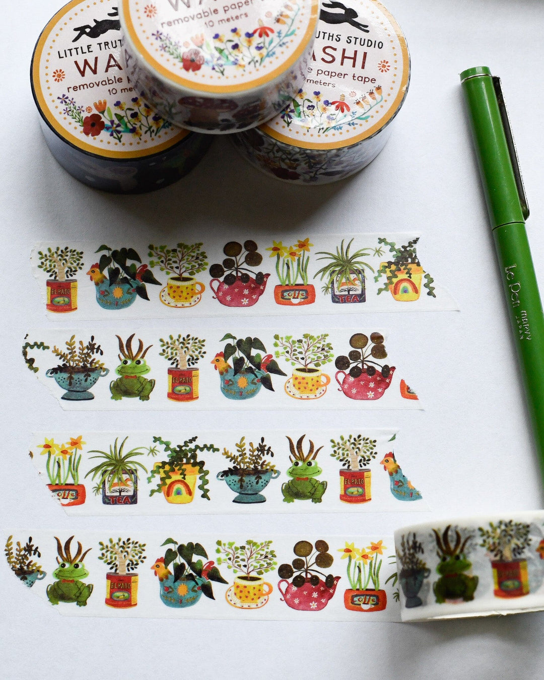 Houseplants Washi Tape Washi Tape Little Truths Studio 