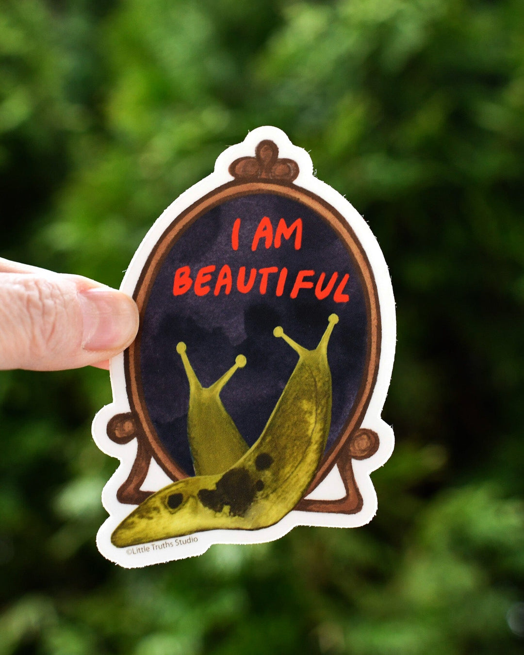 I Am Beautiful Sticker sticker Little Truths Studio 