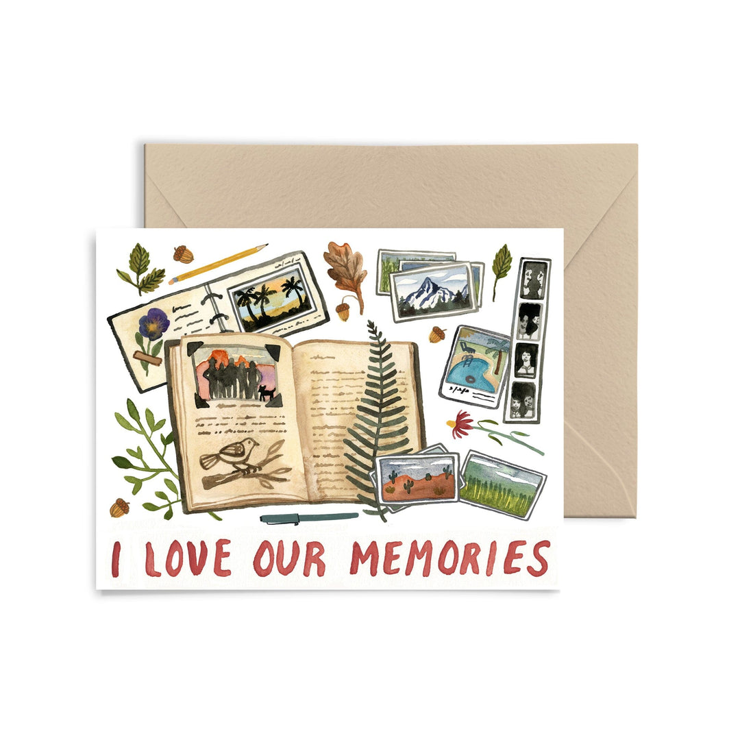 I Love Our Memories Card Greeting Card Little Truths Studio 