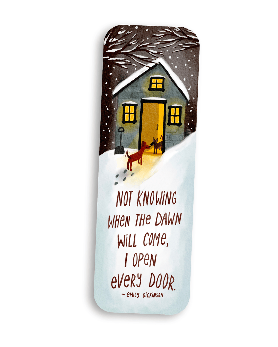 I Open Every Door Bookmark Bookmark Little Truths Studio 